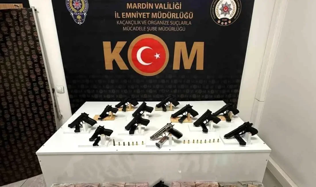 Kızıltepe'de gerçekleştirilen silah kaçakçılığı