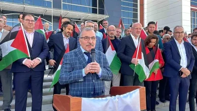 KMÜ’de Filistin Dayanıışması ve Sumud Filosuna Destek Etkinliği