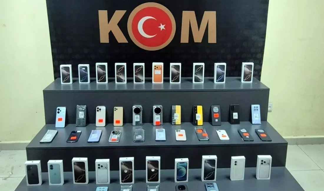 Kocaeli Dilovası'nda kaçak telefon