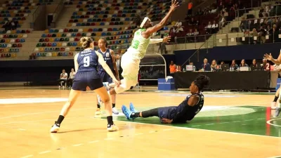 Kocaeli Kadın Basketbol Evinde Reddedemedi: Nesibe Aydın Karşılaşması