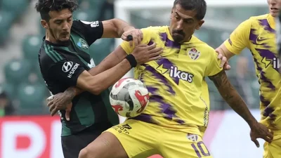 Kocaelispor, Eyüpspor’u Evinde 1-0 Mağlup Etti