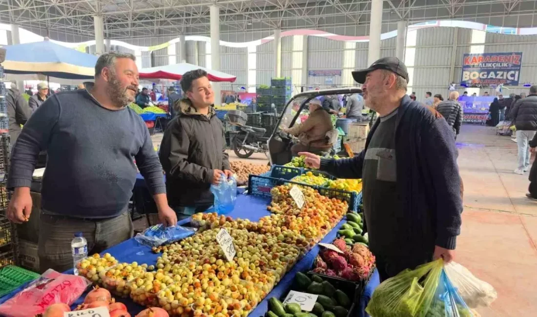 Kütahya pazarlarındaki hünnap satışı