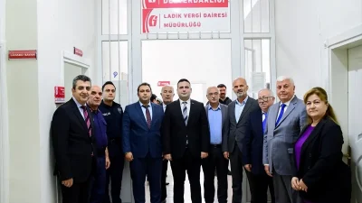 Ladik’te Vergi Dairesi Müdürlükleri Yeni Hizmet Noktası Oldu