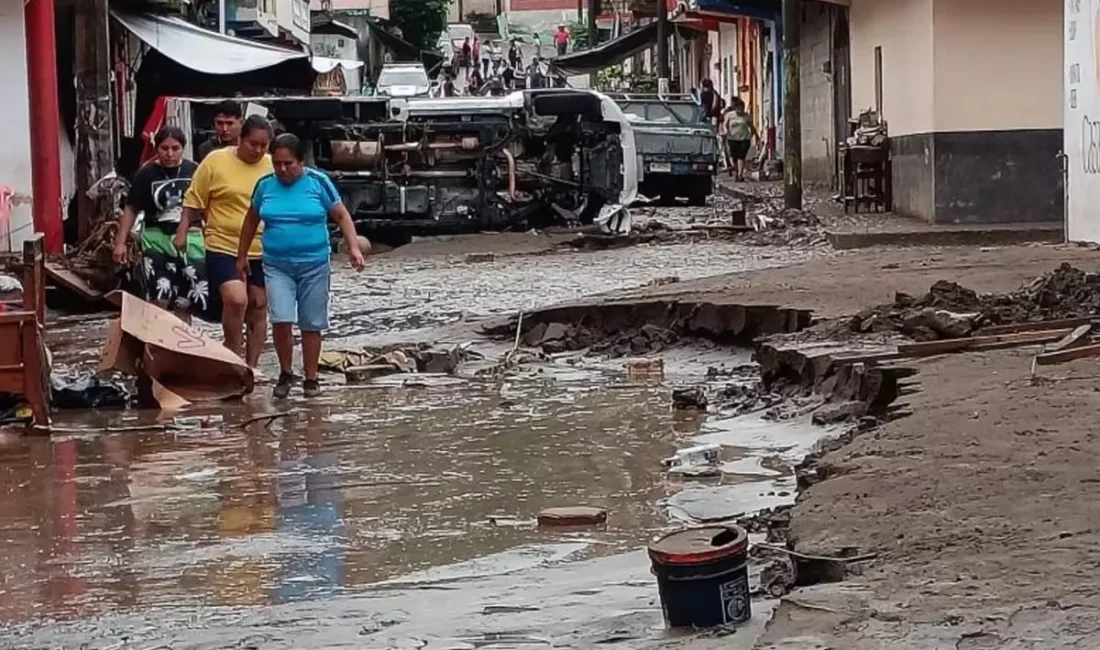 Meksika’daki şiddetli yağışlar can