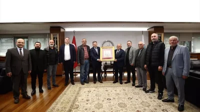 Memduh Büyükkılıç, Hal İşletmeleri Yönetimini Ağırladı