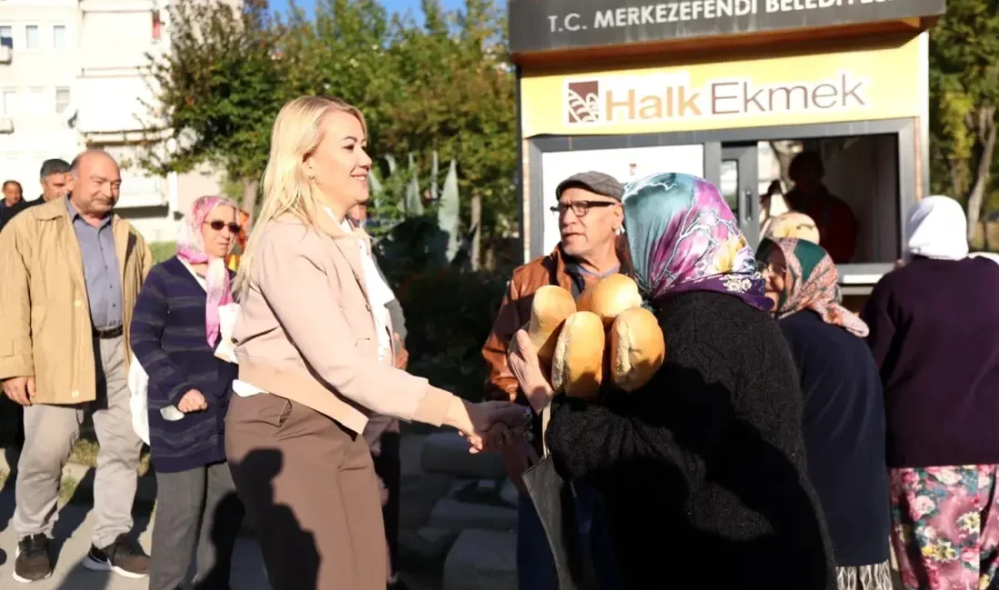 Merkezefendi Belediye Başkanı'nın ekmek