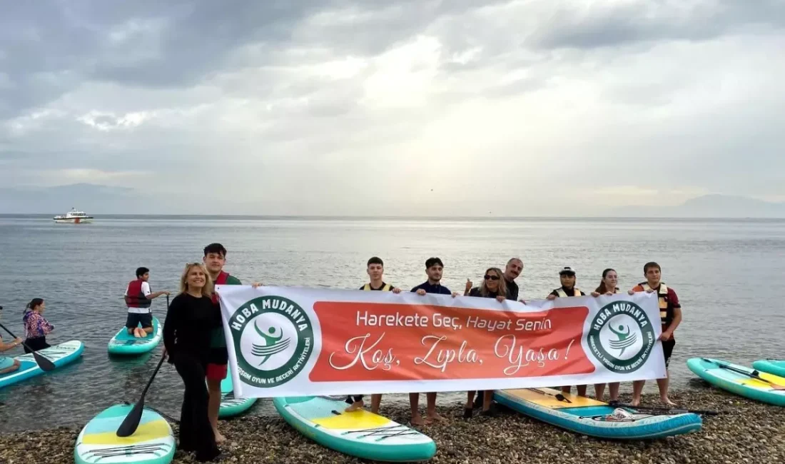 Mudanya’da öğrencilerin su sporlarıyla