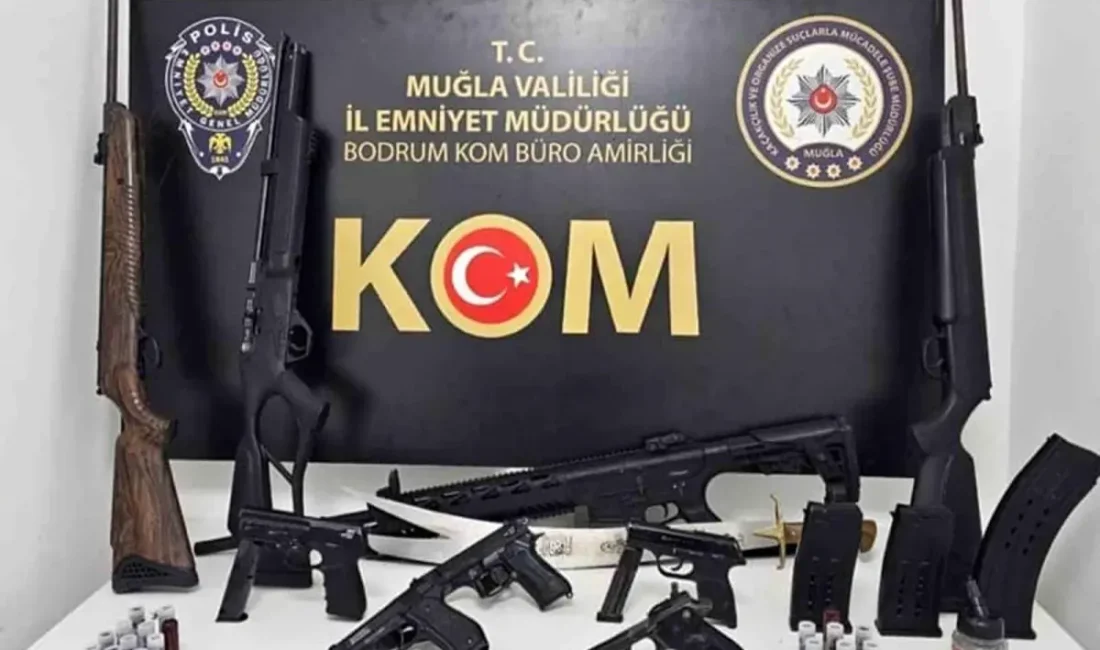Muğla Emniyeti, silah kaçakçılığına