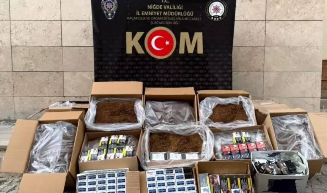 Niğde'de güvenlik operasyonlarıyla geniş