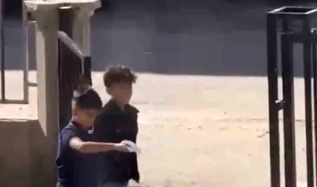 Nusaybin'de çocukların neşeli halay