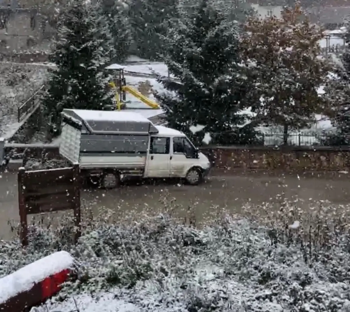 Ordu’da İlk Kar Sevinci Yüksek Kesimlerde Yaşandı
