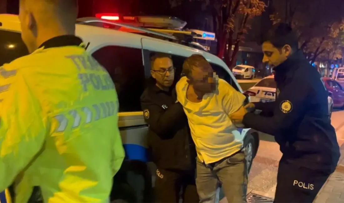 Osmangazi’de patlak lastikli sürücüye