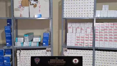 Osmaniye’de Yüklü Miktarda Kaçak İlaç Operasyonu Gerçekleştirildi