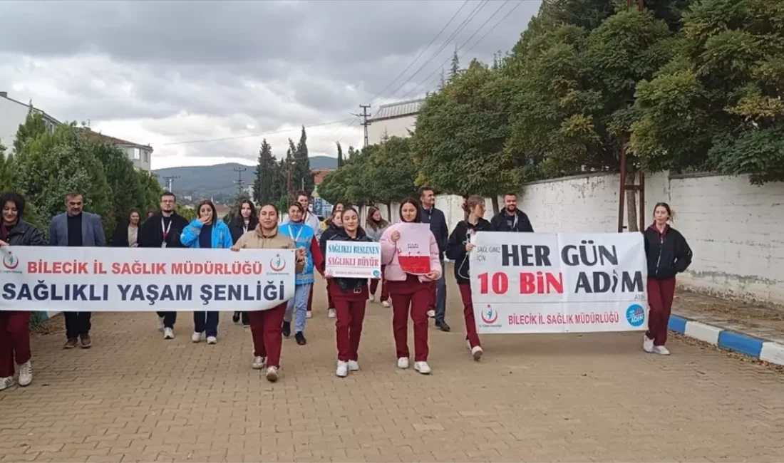 Pazaryeri'nde düzenlenen etkinlikte katılımcılar