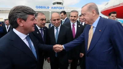 Recep Tayyip Erdoğan Azerbaycan’da Türk Devletleri Zirvesi’nde