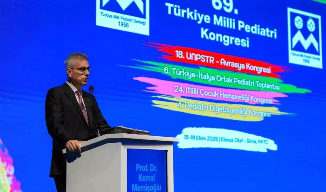 KKTC'de düzenlenen Pediatri Kongresi