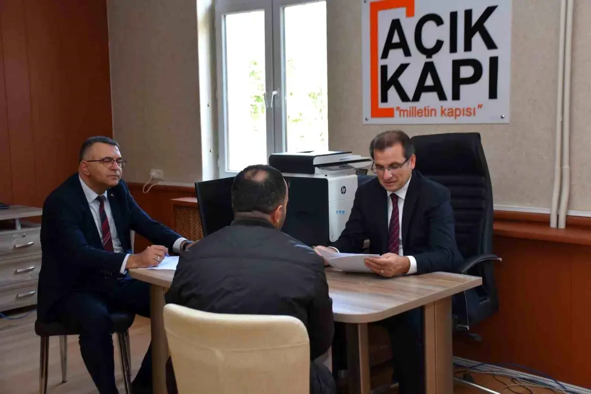Salihli Kaymakamı Ali Güldoğan’dan Vatandaşlarla Buluşma Etkinliği
