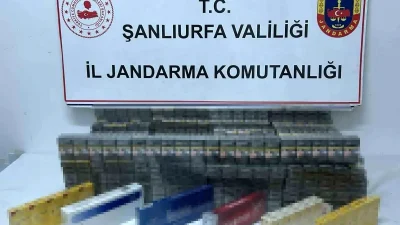 Şanlıurfa’da Kaçak Sigara ve Alkol Operasyonu Başarısı