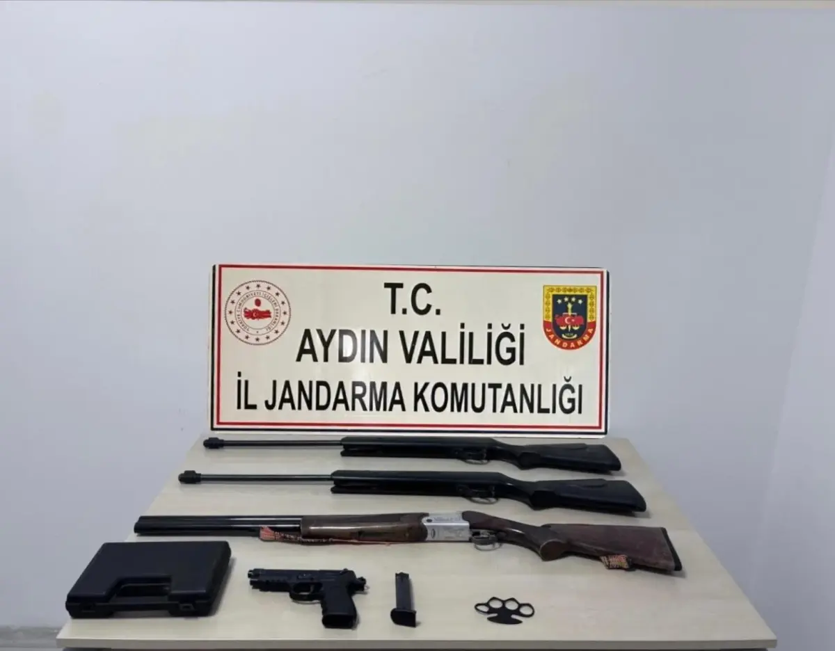 Söke’de Sosyal Medyada Silah Paylaşımı Üzerine Operasyon Gerçekleştirildi