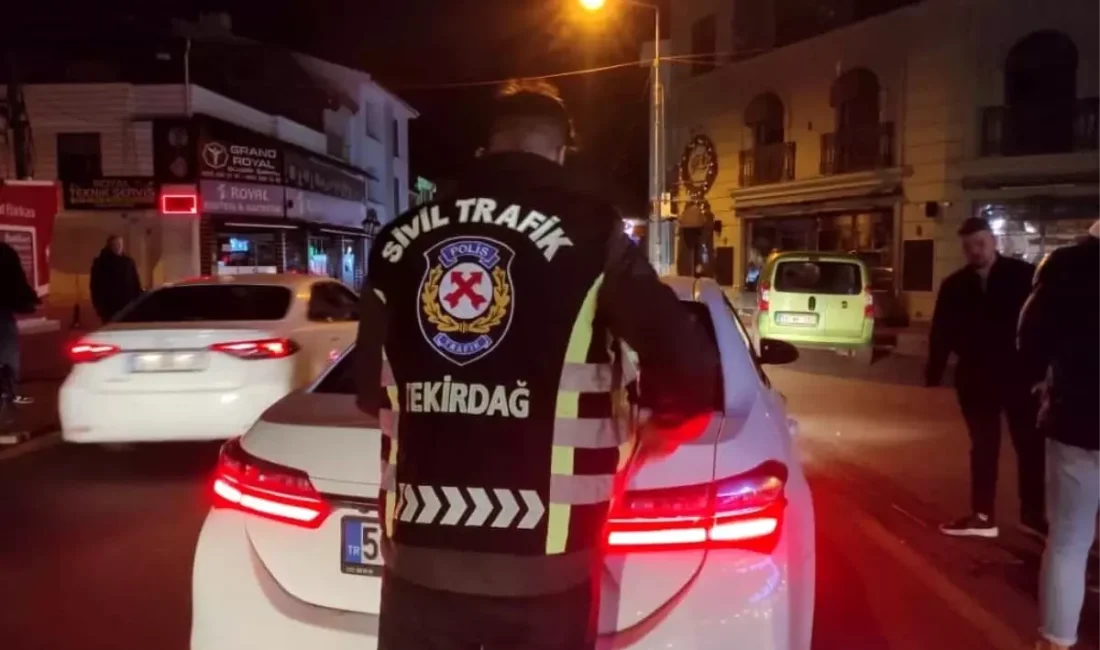 Süleymanpaşa'da sivil trafik denetiminde