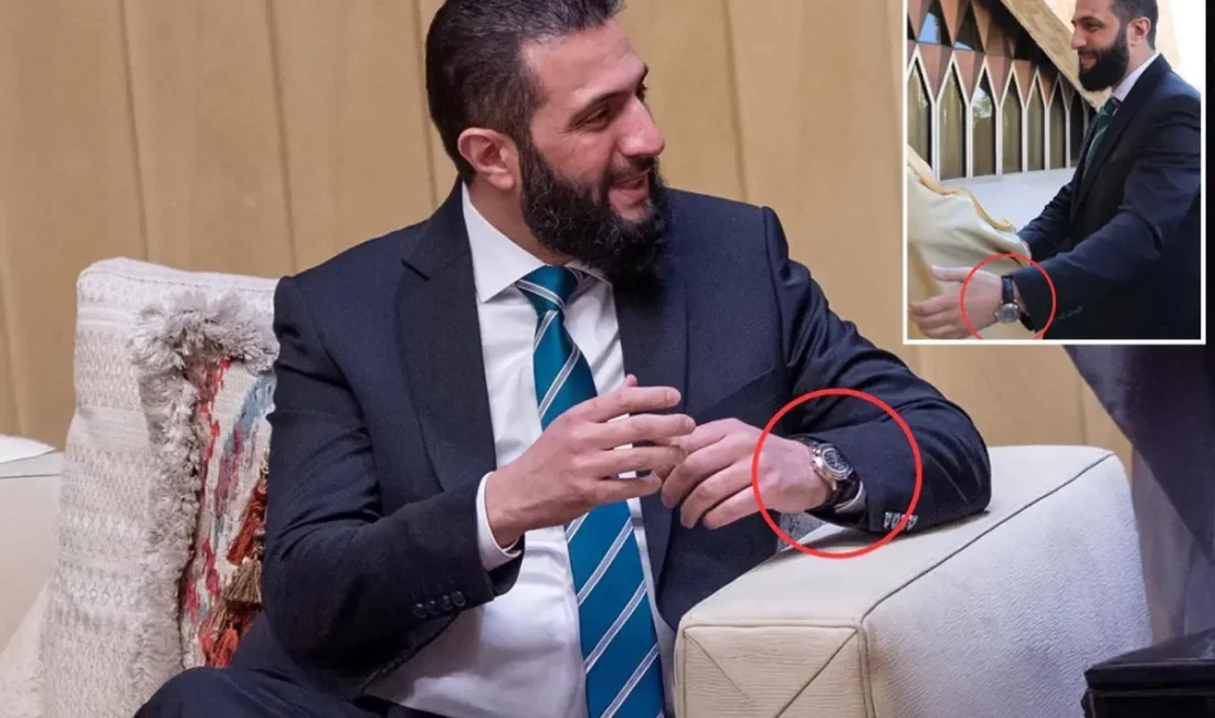 Suriye liderinin lüks saati