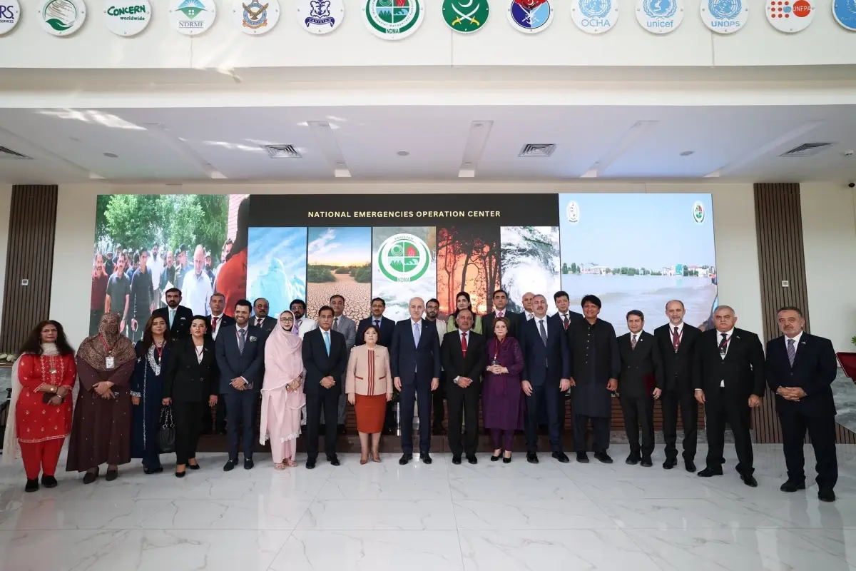 TBMM Başkanı Kurtulmuş, Pakistan Ulusal Afet Yönetimi Ajansı’nı Ziyaret Etti