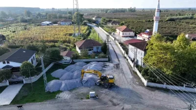 Terme’de Yollar İçin İşbirliği ve Hız Kesmeden Yatırım Devam Ediyor