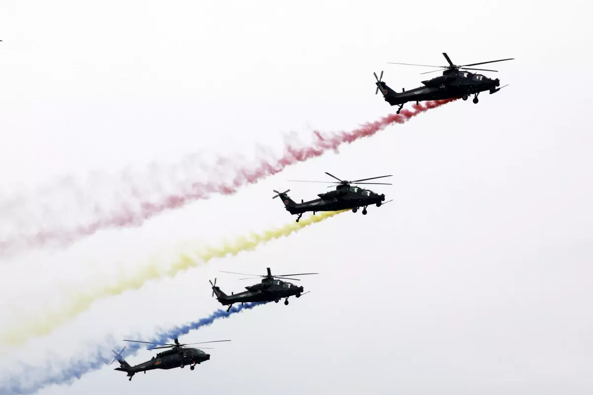 Tianjin’de Başlayan Yüzde 160,000 metrekarelik Çin Helikopter Fuarı