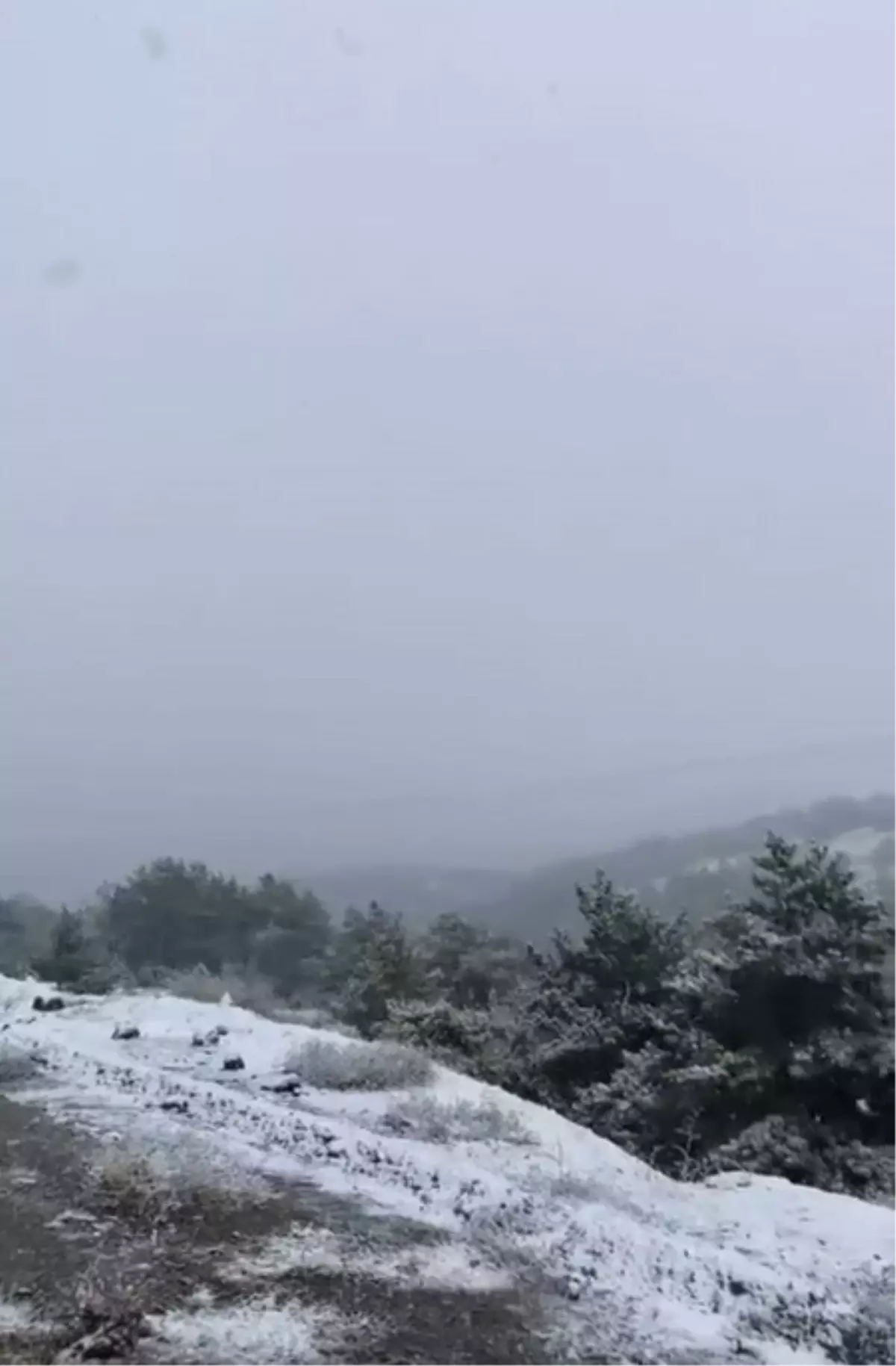 Tokat’ta Yüksek Kesimlere İlk Kar Yağışları Duldurdu