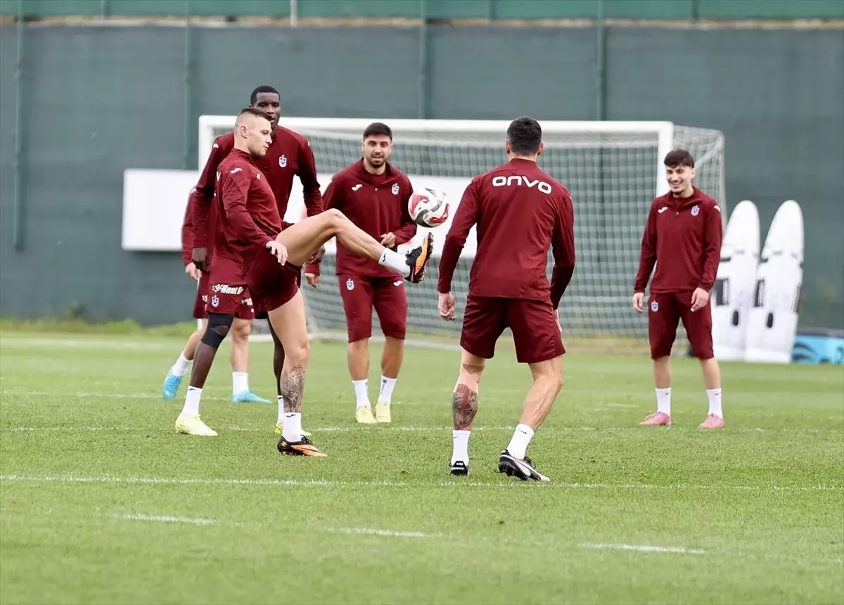 Trabzonspor, Eyüpspor Maçı Hazırlıklarına Hız Kesmeden Devam Ediyor