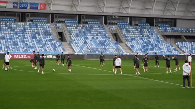 Ümit Milli Takım Macaristan Maçı Hazırlıklarını Tamamladı