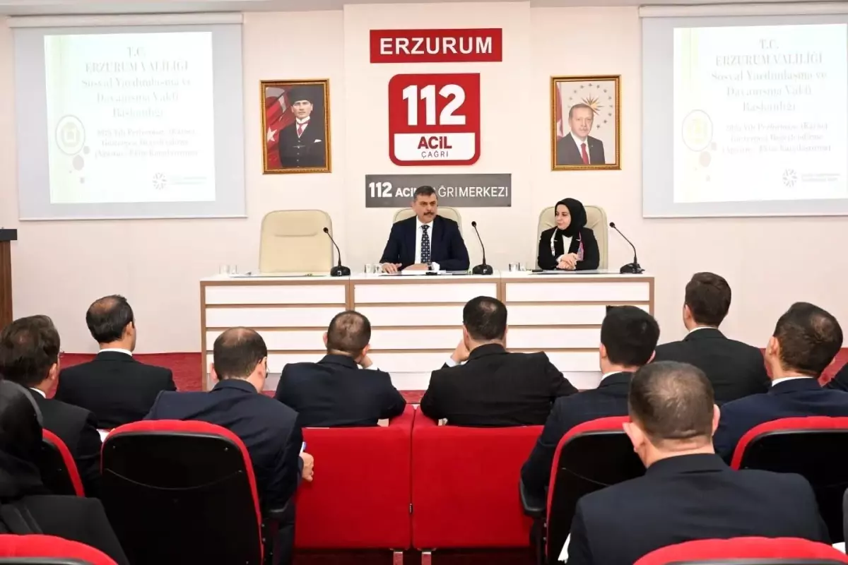 Vali Mustafa Çiftçi Başkanlığında 2025 Performans Değerlendirme Toplantısı Yapıldı