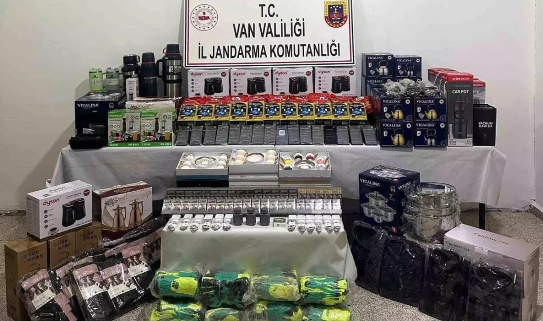 Van'da jandarma ekipleri, kaçakçılıkla