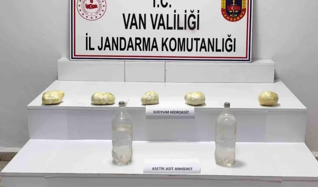 Van'da jandarma operasyonunda büyük