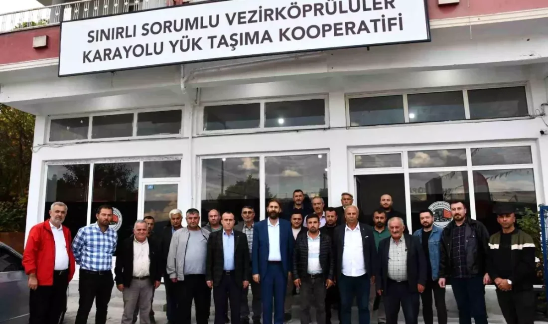 Vezirköprü'de Yük Taşıma Kooperatifi