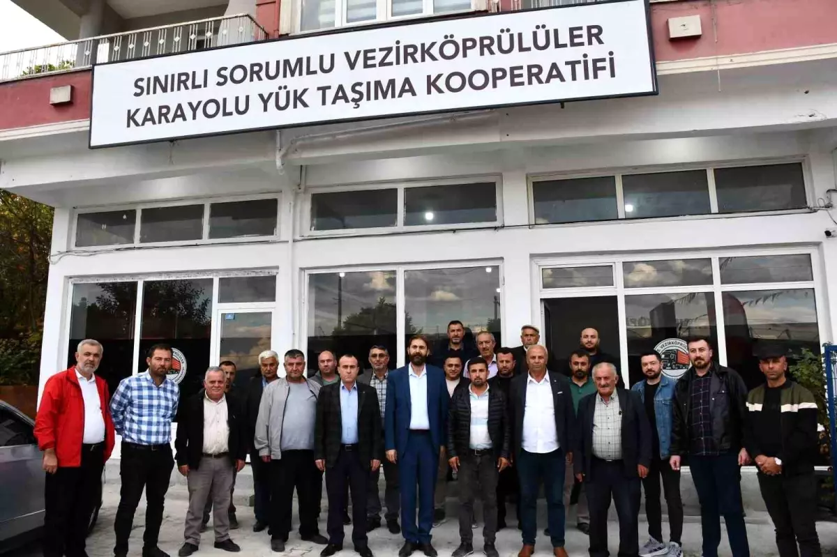 Vezirköprü’de Yük Taşıma Kooperatifi İlk Toplantısını Gerçekleştirdi