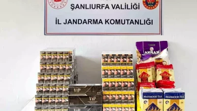 Viranşehir’de Jandarma Kaçakçılıkla Mücadelede 2.8 Bin Paket Sigara ve Tütün Ele Geçirdi