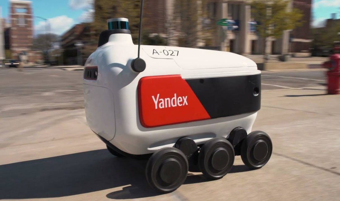 Yandex Robot Kurye ile
