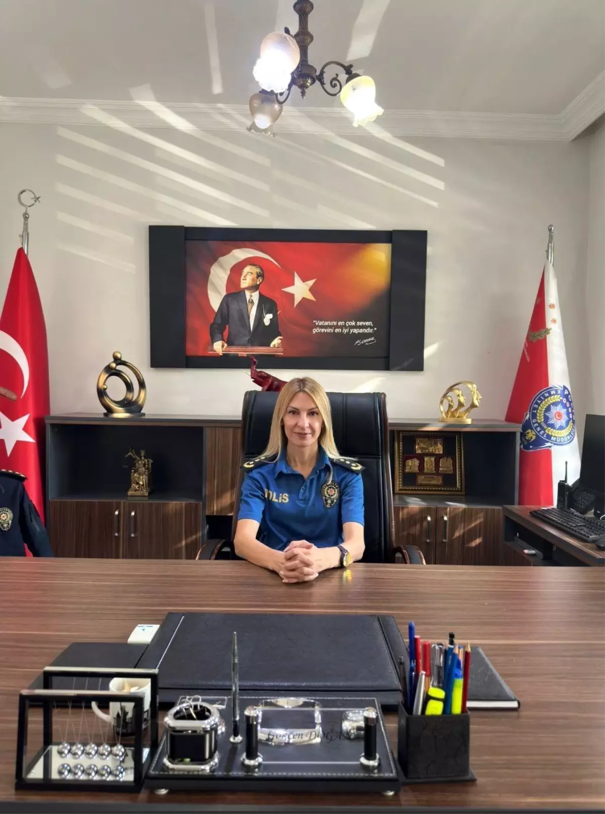 Yatağan’da Emniyet Müdürlüğü’nde Tarihi Değişiklik: Gökçen Doğan Göreve Başladı