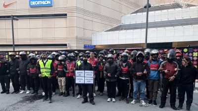 Yemek Sepeti Kuryeleri Çalışma Koşulları İçin Başkaldırdı