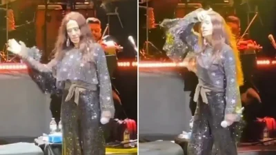 Yıldız Tilbe Bursa Gecesinde Sahne Şovuyla Hayranlarını Büyüledi