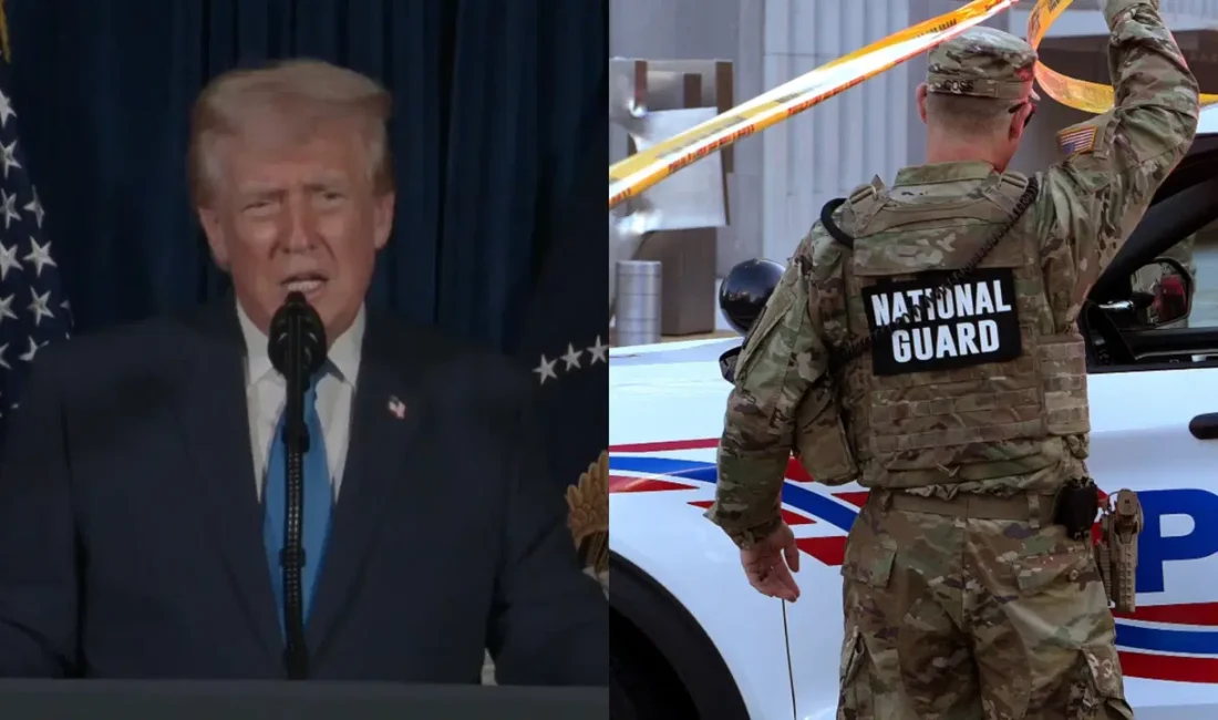 ABD Lideri Trump, Washington'daki