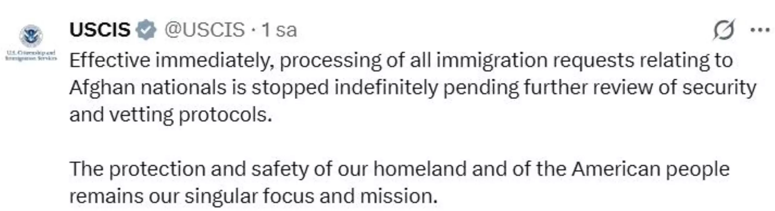 ABD’deki Güvenlik Hamlesi ve Afgan Uyruklu Şüpheli Gelişmeleri