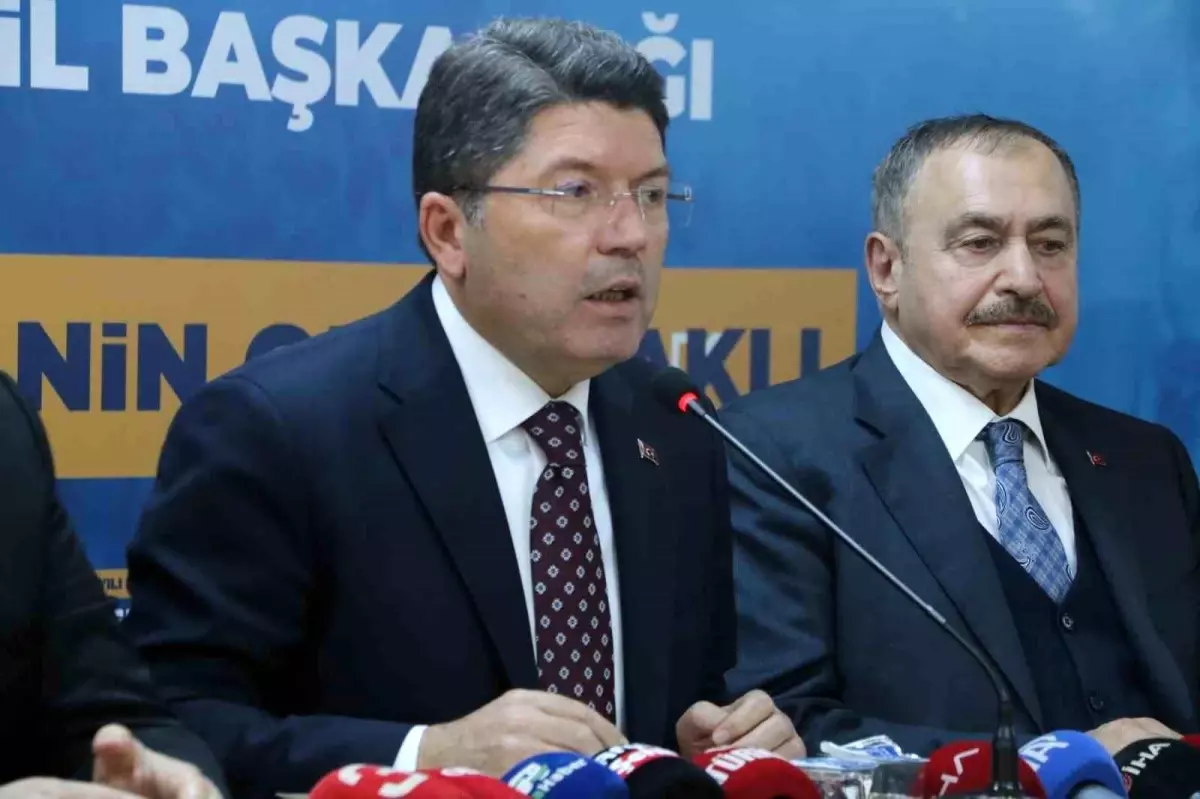 Adalet Bakanı Yılmaz Tunç: Terörden Kurtulma Yolculuğumuz Devam Ediyor