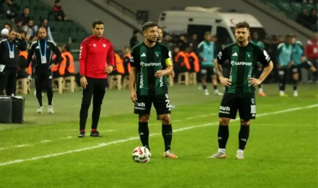 Ahmet Oğuz'un Kocaelispor-Gentlerbirliği maç