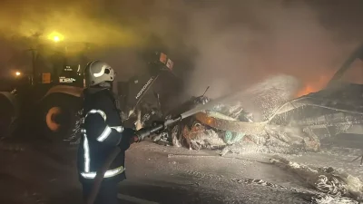 Bolu Yolu Üzerinde Yangın: Trafik Akışında Aksama yaşandı