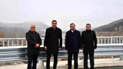 Bülent Tüfenkci Hekimhan-Kuluncak Bağlantı Yolu Projesinde Son Durumu İnceledi