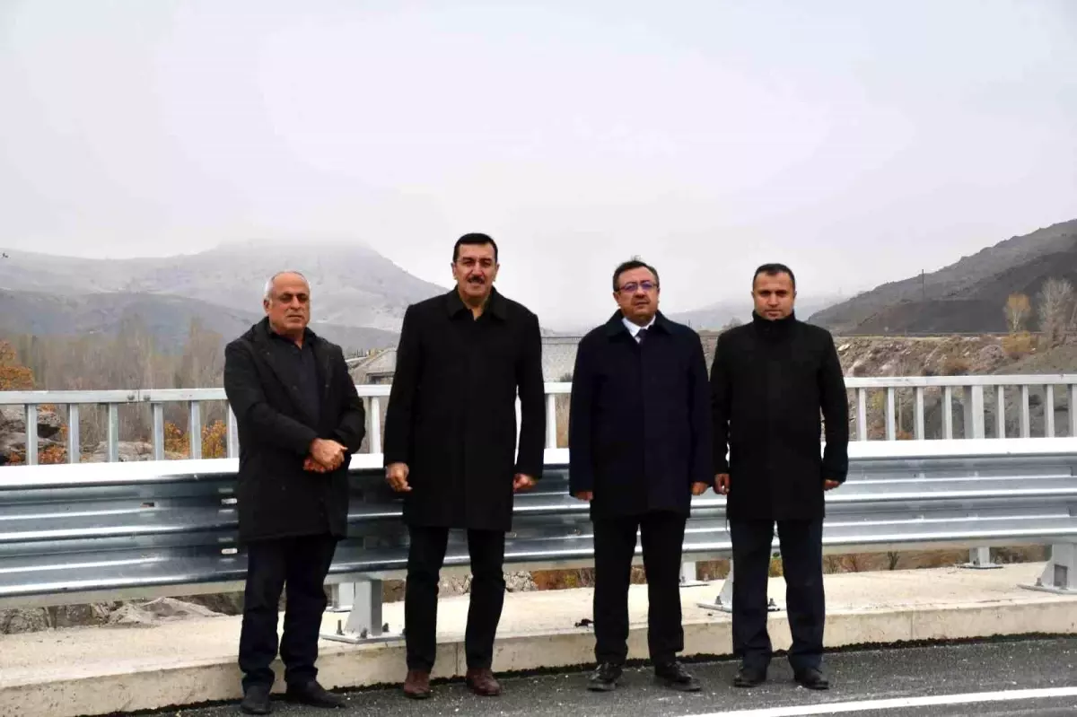 Bülent Tüfenkci Hekimhan-Kuluncak Bağlantı Yolu Projesinde Son Durumu İnceledi