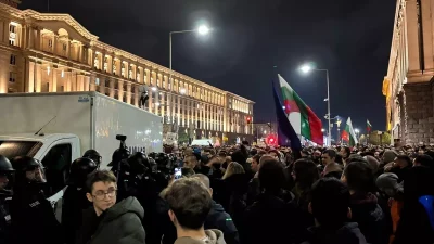 Bulgaristan’da Hükümetin Yeni Bütçe Tasarısına Büyük Gösteri