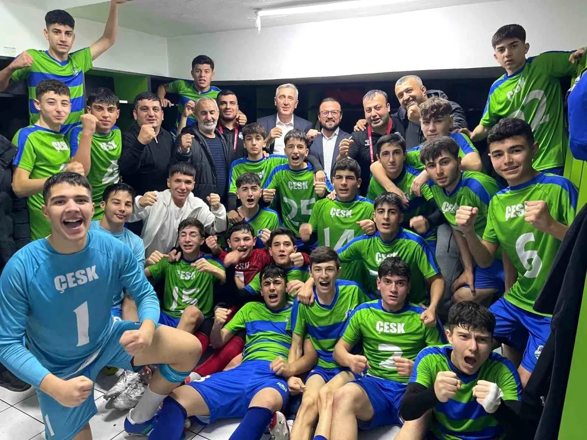 ÇSEK U-16 Takımı Başarıyla Lig Şampiyonu Oldu ve Türkiye Finallerine Katılmaya Hak Kazandı